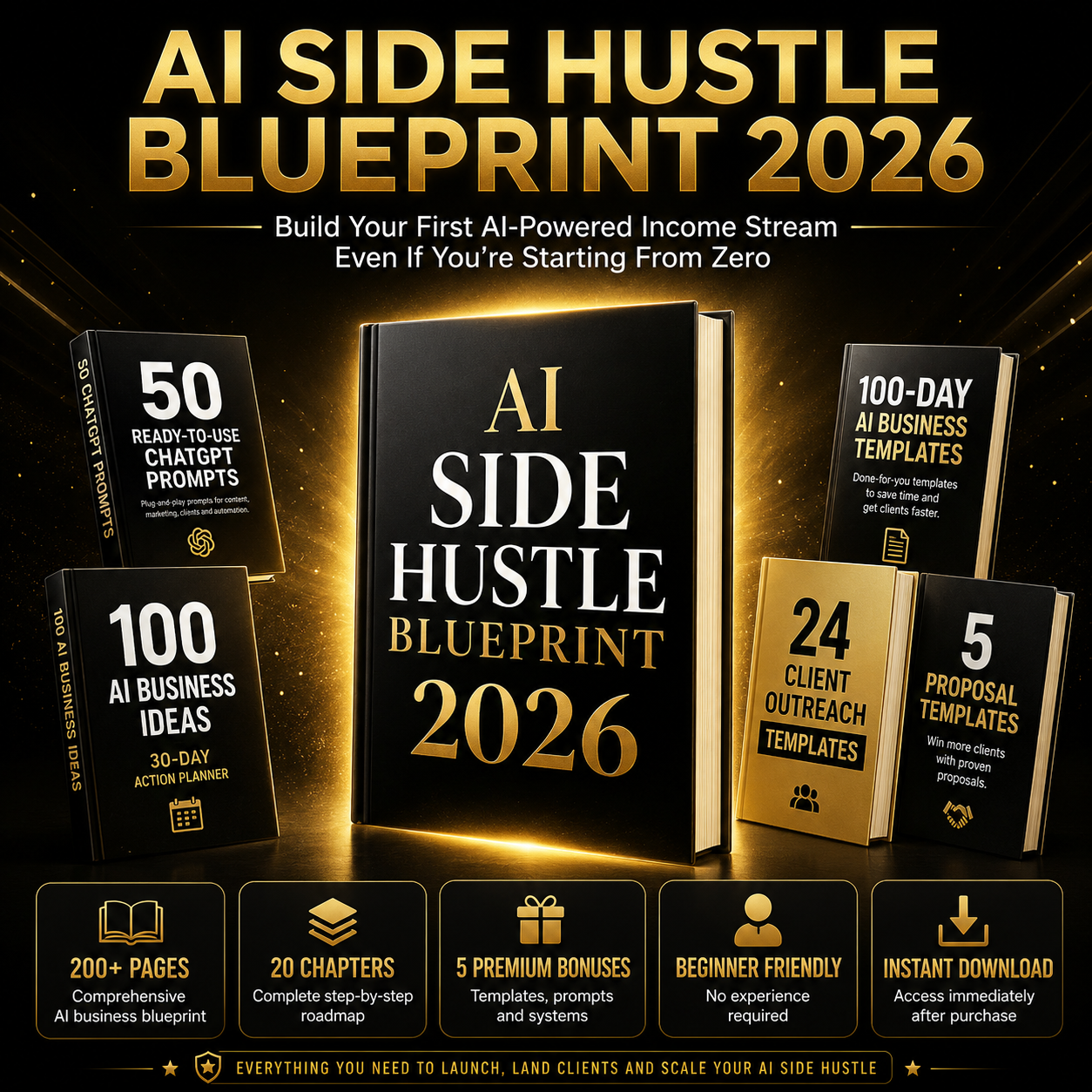 AI Side Hustle Blueprint 2026