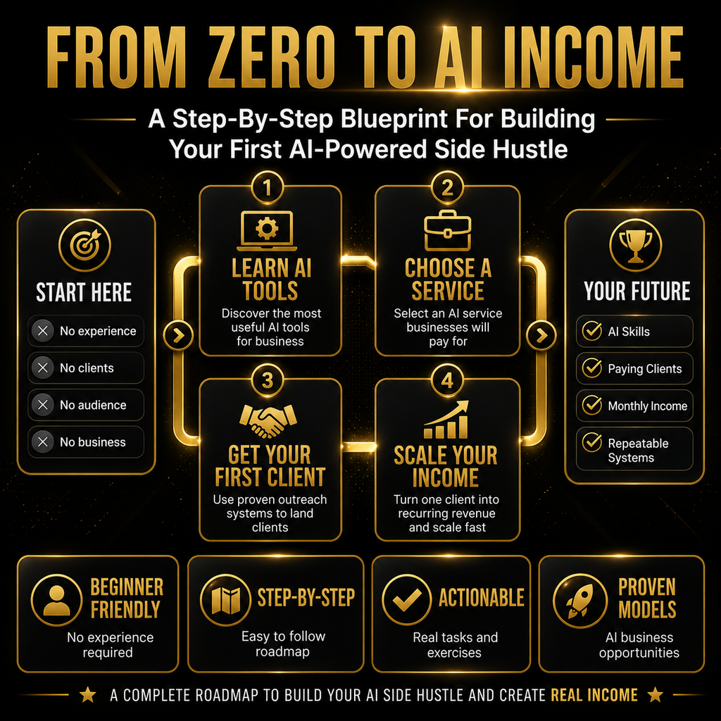 AI Side Hustle Blueprint 2026